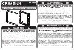 Preview for 1 page of Crimson VersaFit VFB16 Instruction Manual