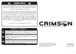 Preview for 4 page of Crimson VersaFit VFB16 Instruction Manual