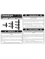 Предварительный просмотр 1 страницы Crimson WA1 Instruction Manual