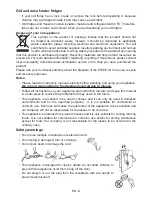 Preview for 5 page of CRISTAL BS240MW User Manual