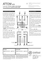 Предварительный просмотр 2 страницы CristalRecord ATTOM Installation Manual