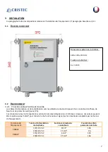 Предварительный просмотр 8 страницы Cristec 3600W-A User Manual