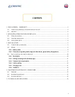 Preview for 2 page of Cristec YPO12-24V/30A User Manual