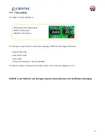 Preview for 13 page of Cristec YPO12-24V/30A User Manual