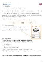 Предварительный просмотр 48 страницы Cristec YPOWER 12V/16A User Manual