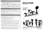 Предварительный просмотр 1 страницы CRISTINA BOLLICINE CRIBO121 Installation Instructions