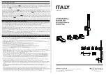 Preview for 1 page of CRISTINA ITALY CRIIT165 Installation Instructions