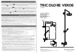 Preview for 1 page of CRISTINA TRICOLORE VERDE CRITV409 Installation Instructions