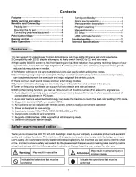 Preview for 2 page of CRISTOR AB-LED32L32D 3D User Manual