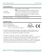 Preview for 14 page of Critical Environment Technologies ESH-ACC3H8-100 Operation Manual