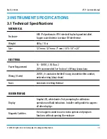 Preview for 11 page of Critical Environment Technologies LPT-P Operation Manual