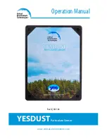 Critical Environment Technologies YESDUST Operation Manual preview