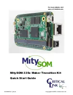 Preview for 4 page of Critical Link MitySOM-335x Quick Start Manual