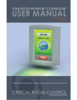 Critical Room Control CRC-FHC User Manual preview