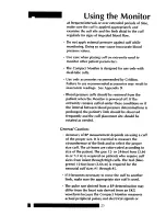 Preview for 19 page of Critikon Dinamap BP Operation Manual