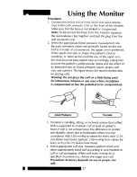 Preview for 21 page of Critikon Dinamap BP Operation Manual