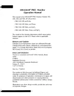 Preview for 2 page of Critikon DINAMAP PRO 100 Operation Manual