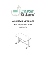 critter sitters 9810710 Assembly  & Care Manual предпросмотр