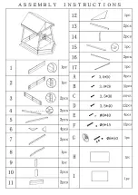 Предварительный просмотр 4 страницы critter sitters 986SB0103-NAT Assembly Instructions Manual