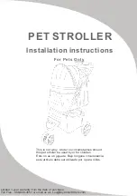 critter sitters CSSPETSTLR-PNK1 Installation Instructions Manual preview