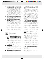 Предварительный просмотр 12 страницы Crivit Beach 86426 Operation And Safety Notes