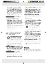 Предварительный просмотр 17 страницы Crivit Beach 86426 Operation And Safety Notes