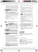 Предварительный просмотр 28 страницы Crivit Beach 86426 Operation And Safety Notes