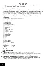 Preview for 16 page of Crivit Outdoor TA-1346 Instructions For Use Manual