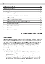 Предварительный просмотр 20 страницы Crivit Pro SP-84 Owner'S Manual