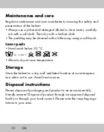 Preview for 8 page of Crivit 103856 Instructions For Use Manual