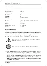 Preview for 6 page of Crivit 103862 User Manual And Service Information