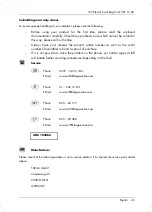 Preview for 47 page of Crivit 103862 User Manual And Service Information