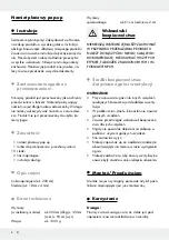 Preview for 8 page of Crivit 104155 Operation And Safety Notes