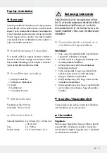 Preview for 11 page of Crivit 104155 Operation And Safety Notes