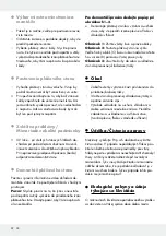 Preview for 22 page of Crivit 104155 Operation And Safety Notes