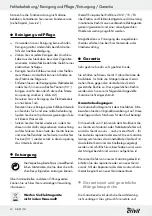 Preview for 18 page of Crivit 106627 Operation And Safety Notes