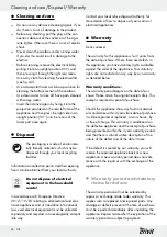 Preview for 26 page of Crivit 106627 Operation And Safety Notes