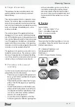 Preview for 27 page of Crivit 106627 Operation And Safety Notes