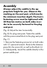 Preview for 6 page of Crivit 109976 Assembly Instructions Manual