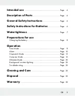 Preview for 5 page of Crivit 110778 Operation And Safety Notes