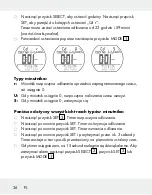 Предварительный просмотр 36 страницы Crivit 110778 Operation And Safety Notes