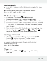 Предварительный просмотр 59 страницы Crivit 110778 Operation And Safety Notes