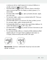 Предварительный просмотр 111 страницы Crivit 110778 Operation And Safety Notes