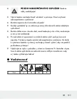 Предварительный просмотр 121 страницы Crivit 110778 Operation And Safety Notes