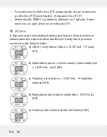 Предварительный просмотр 124 страницы Crivit 110778 Operation And Safety Notes