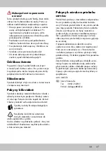 Preview for 27 page of Crivit 210-5 Instructions For Use Manual