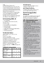 Preview for 47 page of Crivit 270017 Instructions For Use Manual