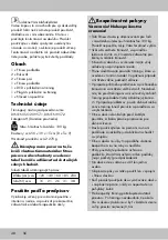 Preview for 48 page of Crivit 271470 Instructions For Use Manual