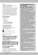 Preview for 56 page of Crivit 271470 Instructions For Use Manual