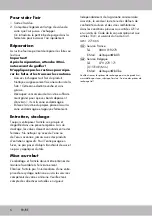 Preview for 6 page of Crivit 271666 Instructions For Use Manual